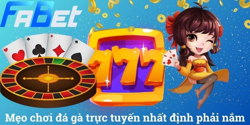 Mẹo chơi đá gà trực tuyến nhất định phải nắm
